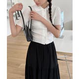 サマーカラークロップドブラウス | by muni:r | 詳細画像14 