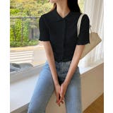 サマーカラークロップドブラウス | by muni:r | 詳細画像16 