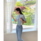 サマーカラークロップドブラウス | by muni:r | 詳細画像45 