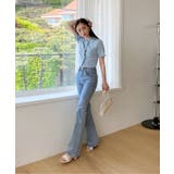 サマーカラークロップドブラウス | by muni:r | 詳細画像46 