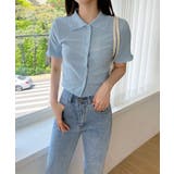 サマーカラークロップドブラウス | by muni:r | 詳細画像61 