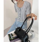 ラブリーチェックフリルブラウス | by muni:r | 詳細画像13 