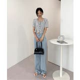 ラブリーチェックフリルブラウス | by muni:r | 詳細画像8 