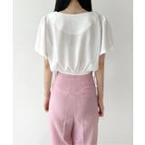 スクエアサイドリボンブラウス | by muni:r | 詳細画像19 