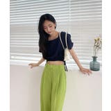 スクエアサイドリボンブラウス | by muni:r | 詳細画像21 