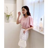 スクエアサイドリボンブラウス | by muni:r | 詳細画像42 