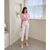 スクエアサイドリボンブラウス | by muni:r | 詳細画像52 