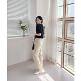 バックリボンポイントエンボスブラウス | by muni:r | 詳細画像26 