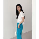 クロップシャーリングストラップニット | by muni:r | 詳細画像13 