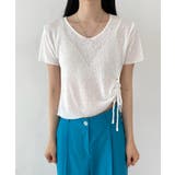 クロップシャーリングストラップニット | by muni:r | 詳細画像15 