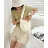 クロップシャーリングストラップニット | by muni:r | 詳細画像23 