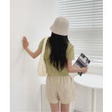 クロップシャーリングストラップニット | by muni:r | 詳細画像26 