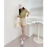 クロップシャーリングストラップニット | by muni:r | 詳細画像27 