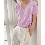 クロップシャーリングストラップニット | by muni:r | 詳細画像39 