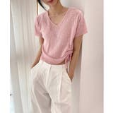 クロップシャーリングストラップニット | by muni:r | 詳細画像41 