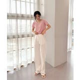 クロップシャーリングストラップニット | by muni:r | 詳細画像47 