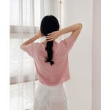 クロップシャーリングストラップニット | by muni:r | 詳細画像48 