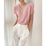 クロップシャーリングストラップニット | by muni:r | 詳細画像51 