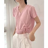 クロップシャーリングストラップニット | by muni:r | 詳細画像53 