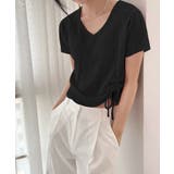 クロップシャーリングストラップニット | by muni:r | 詳細画像59 