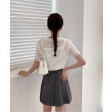 Vネックカラーリブニット | by muni:r | 詳細画像13