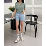 Vネックカラーリブニット | by muni:r | 詳細画像36