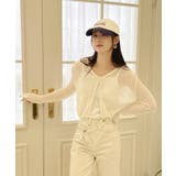 シースルーカラークロップドガーディガン | by muni:r | 詳細画像19 