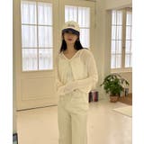 シースルーカラークロップドガーディガン | by muni:r | 詳細画像2 