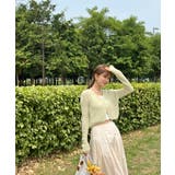 シースルーカラークロップドガーディガン | by muni:r | 詳細画像29 