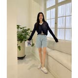 シースルーカラークロップドガーディガン | by muni:r | 詳細画像48 