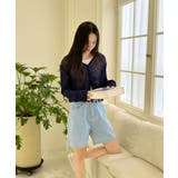 シースルーカラークロップドガーディガン | by muni:r | 詳細画像52 