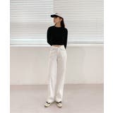 ステッチワイドパンツ | by muni:r | 詳細画像1 