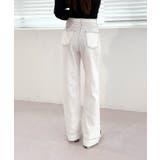 ステッチワイドパンツ | by muni:r | 詳細画像4 