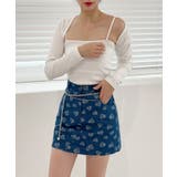 ラブリーハートデニムスカート | by muni:r | 詳細画像2 