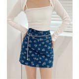 ラブリーハートデニムスカート | by muni:r | 詳細画像5 