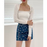 ラブリーハートデニムスカート | by muni:r | 詳細画像6 