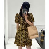 フラワーパターンミニワンピース | by muni:r | 詳細画像5 