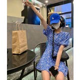 フラワーパターンミニワンピース | by muni:r | 詳細画像6 