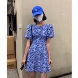 フラワーパターンミニワンピース | by muni:r | 詳細画像7 