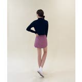 アーガイルチェッククロップニット | by muni:r | 詳細画像23 