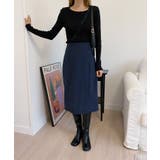 アンバランス斜線ニットカーディガン | by muni:r | 詳細画像10