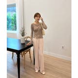 アンバランス斜線ニットカーディガン | by muni:r | 詳細画像22