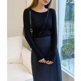 アンバランス斜線ニットカーディガン | by muni:r | 詳細画像8