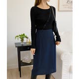 アンバランス斜線ニットカーディガン | by muni:r | 詳細画像9