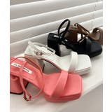 ビビッドユニークストラップサンダル | by muni:r | 詳細画像22