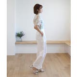 スクエアヒール クロスストラップ サンダル | by muni:r | 詳細画像8 