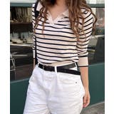 スリットストライプニット | by muni:r | 詳細画像10