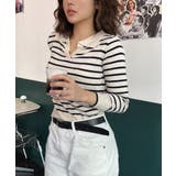 スリットストライプニット | by muni:r | 詳細画像7