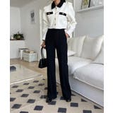 ベーシックシルエットブーツカットスラックス | by muni:r | 詳細画像29