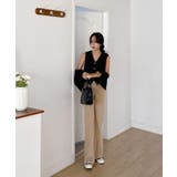 ベーシックシルエットブーツカットスラックス | by muni:r | 詳細画像3